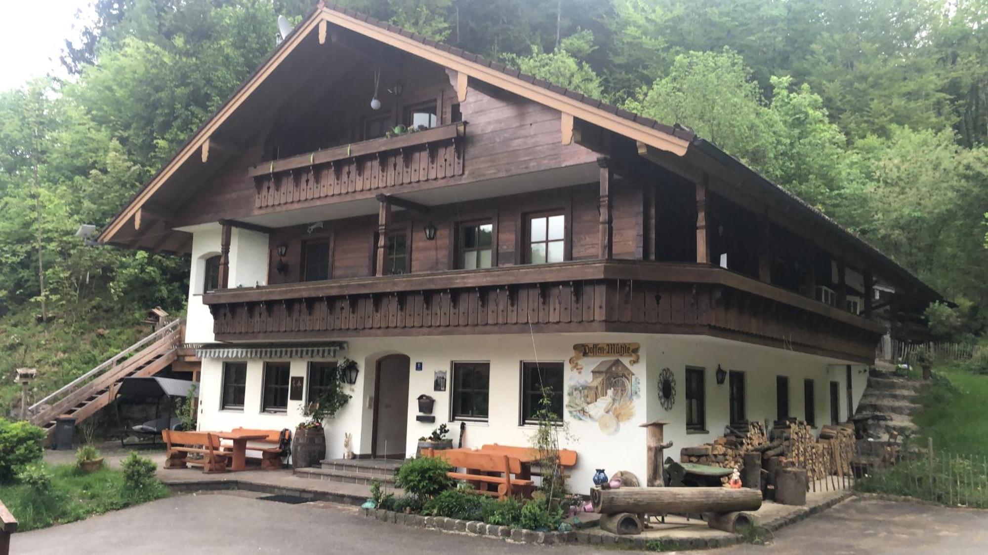 Ferienwohnung Doffenmuehle Марктшелленберг Екстер'єр фото